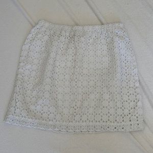 White skirt from GAP